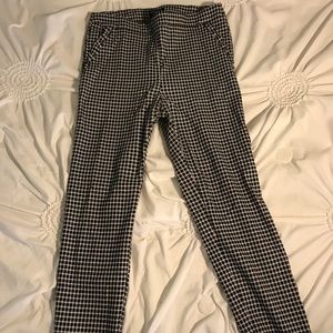 Checkered Business Casual Pants